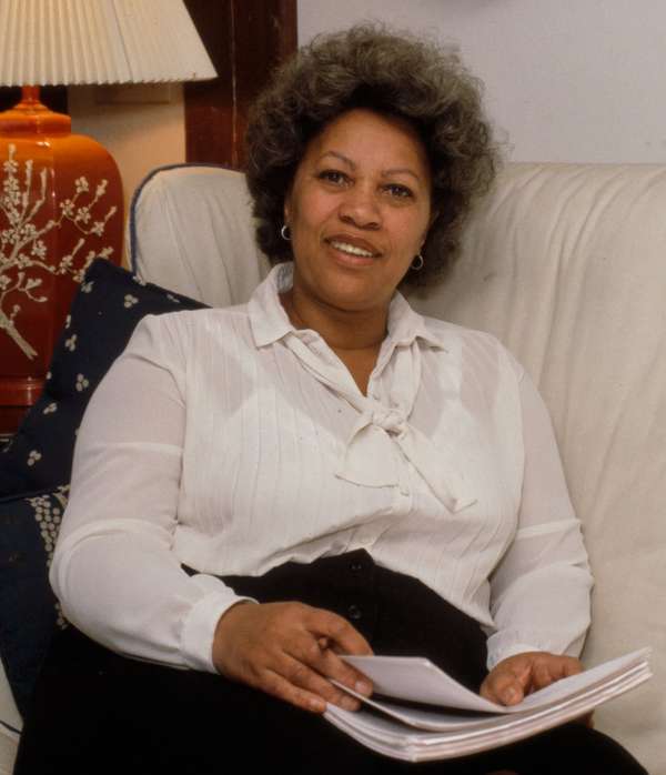 American author Toni Morrison at her upstate New York home, c. 1980-87.