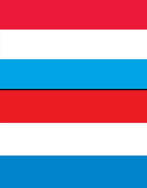 Combo flags of Luxembourg and the Netherlands. Assets 2982, 2223